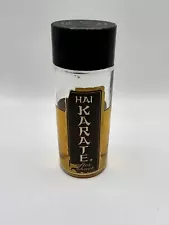 Vintage Hai Karate After Shave 4Oz 118 ML Original 70% Full No Box Pfizer NY