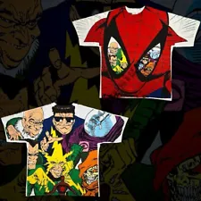 Spider-Man VS Villains / Size: 2XL/ Marvel / Vintage Reprint