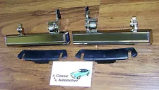 Door Handles Outside Pair Wide orig style 6 1/4" Camaro Caprice Impala Firebird (For: 1973 Chevrolet Impala)