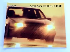 1995 Volvo 850 940 960 Original Car Sales Brochure Catalog - Wagon Turbo GLT