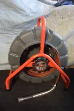 Ridgid Seesnake Mini Sewer Camera Reel TruSense SELF LEVELING PIC Counter & 200'