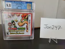 CGC 9.8 A+ 3DS Mario US & Luigi Bowser's Inside Story + Bowser Jr.'s Journey