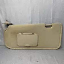 2001 - 2007 Ford Escape Mazda Tribute Sun Visor Driver Left Side Beige Tan (For: 2004 Mazda Tribute)