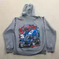 Lucas Wolfe Racing Hoodie Sweatshirt Mens Sprint Car Dirt Track Beer S-5XL