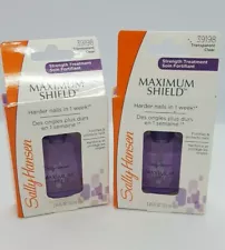 Sally Hansen MAXIMUM SHIELD Strength Treatment 0.45 oz (LOT OF 2) #39198