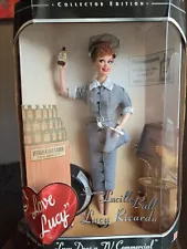 NEW! I Love Lucy Barbie Doll 1997 Episode 30 Lucy Does A TV Commercial Mattel