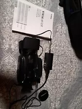 cannon 4k video camera, bag and charger