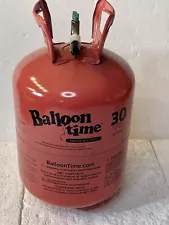 8.9 Cu ft. Helium Tank Balloon Time With Nozzle “Empty Tank"NO HELIUM*