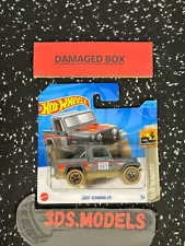 DAMAGED CARD Hot Wheels 1:64 JEEP SCRAMBLER