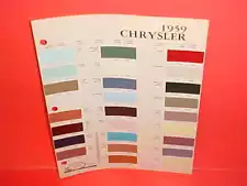 1959 CHRYSLER IMPERIAL 300E NEW YORKER WINDSOR CONVERTIBLE SARATOGA PAINT CHIPS