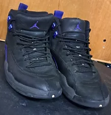 Jordan 12 Retro Dark Concord Black Purple 2020 SEE PHOTOS PLEASE Size 9