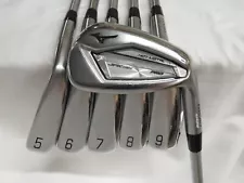 Used Mizuno JPX 919 Hot Metal Pro Iron Set 5-PW KBS Regular Flex Steel Shafts