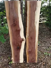 Black Walnut Slabs (Live Edge) River Table Set , epoxy set, nice.