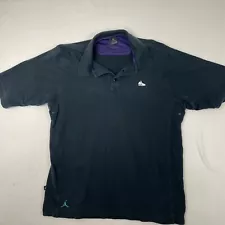 Air Jordan Mens XXL Polo Rare Shoe Logo Jumpman logo Embroidere Ball Logo