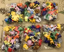 144 pcs Pokemon Mini PVC Action Figures pikachu Toys For Kids Xmas Gift Party