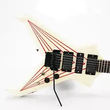 Westone Dynasty Flying V Pinstripe MIJ Guitar w/ EMG Pickups & Case #46450