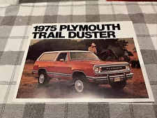 Original 1974 Plymouth Trail Duster Sales Brochure Catalog