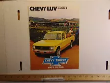 Vintage 1979 Chevy Trucks Chevy Luv Series 9 Sales Brochure