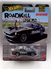 Hot Wheels Custom 1971 Datsun 240Z Rotsun Roadkill Die Cast