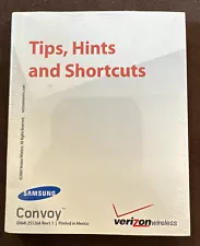 Samsung Convoy GH68-25526A Rev 1.1 Cell Phone Manual New / Unused Free Shipping