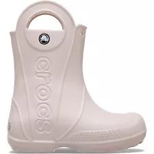 Crocs Kids' Handle It Rain Boots, J1, Quartz