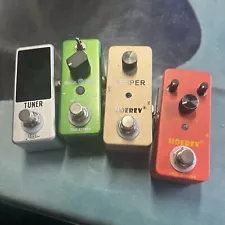 guitar effects pedal lot