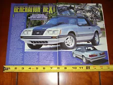 1983 MUSTANG GT ORIGINAL 2000 ARTICLE