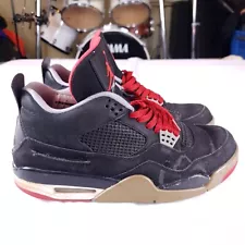 READ Size 10 Jordan 4 Retro Bred 2012 SEE PIC Poor Cond For Restoration Beaters!