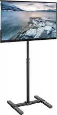 Portable TV Floor Stand for 13 to 50 inch Flat Panel LED LCD Plasma Screens