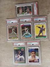 NOLAN RYAN SPECIAL : Lot Of 6 Psa Graded 73 80 Topps 91 Score 81 89 Donruss 92