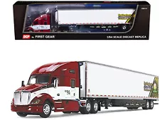 Kenworth T680 with 78" High-Roof Sleeper and 53' Ribbed Utility Refrigerated Tra