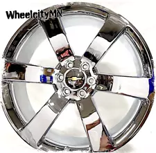 20" Chrome OE 5243 Replica Wheels fits Chevy Trailblazer SS 2002 2009 6x127 +45