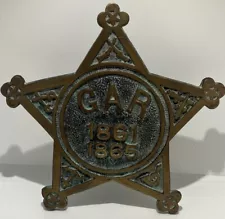 Antique Civil War Grave Marker