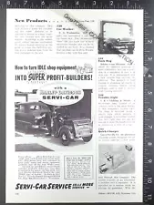 1954 ADVERTISEMENT for Harley Davidson motorcycle Servi-car