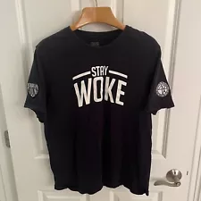 Spike Lee 40 Acres And A Mule Defend Brooklyn Stay Woke Tee T Shirt Men L Black