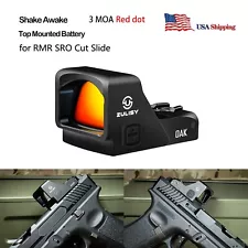 Shake Wake Red Dot Reflex Sights OAK for RMR Cut Glock 17 19 22 MOS CANIK TP9SFX