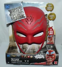 DC Justice League The Flash Mask 8" Electronic Sounds Talking Flashing Lights