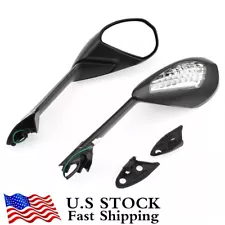 Rear View Mirrors Turn Signal Fit For Ducati 899 1199 1199S 1199R Panigale 12-15 (For: 2014 Ducati 899 Panigale)