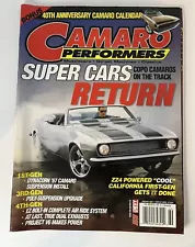 Camaro Performers Magazine Super Cars Return Jan 2007 40th Anniversary Calendar