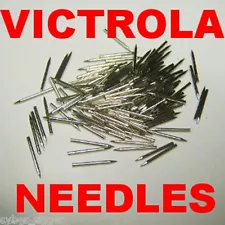 300 Victrola Steel Needles- Loud, Soft, Medium_Antique Record Player Phonographs