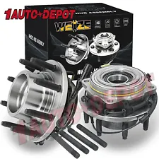 2x Front Wheel Bearing Hub Assembly for Ford F-250 F-350 F250 SD 4x4 (HD DESIGN)