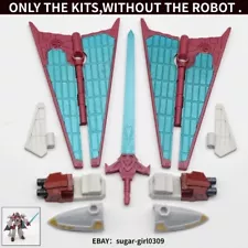 Pre sale! DIY Upgrade Kit Wings Weapon Foot For Legacy Cybertron Vector Prime