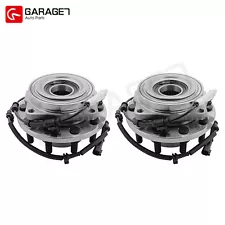 Pair Front Wheel Hub Bearing fit 17-19 Ford F-350 F-450 F-550 Super Duty 515184