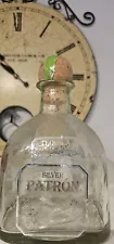 1.75ml Empty Patron Silver Taquila Bottle for Collecting/coins/ Crafts