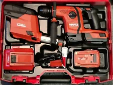 HILTI TE 6-A22 Cordless Hammer Drill Kit in Plastic Case BRAND NEW.