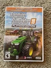 Farming simulator 19 platinum edition for PC