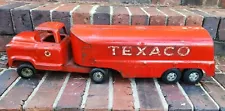 1950s BUDDY L Texaco Gas Tanker Vintage Toy Truck