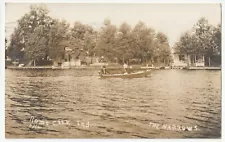 Rome City, Indiana - The Narrows, Sylvan Lake - c1915 rppc