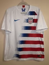 USA US Soccer 2018 Home Jersey USMNT Size Large