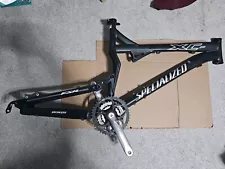 Specialized Stumpjumper XC Pro 26" Bike Frame Full Suspension 19" Large MTB FSR